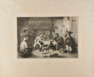 Woman Scolding Her Husband in a Tavern