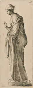Female Figure, Profile to Left