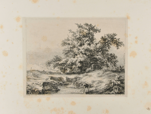 Le Chè ne à la mare (The oak by the pond) - Image 2