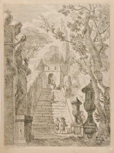 The Fountain at the Top of the Steps