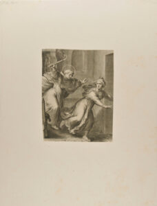 Saint Thomas Driving the Temptress from his Room