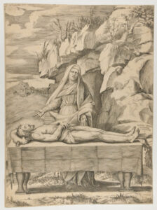 The Virgin Mourning over the Body of Christ