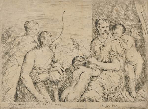 Venus Blindfolding Cupid - Image 2