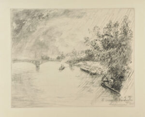 Vue de Pont des Sainte-Peres