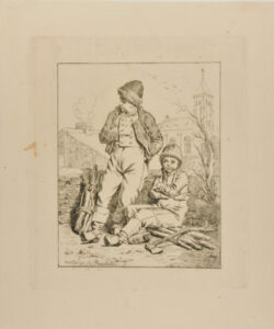 Two Boys with Fagots