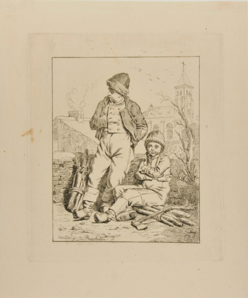 Two Boys with Fagots