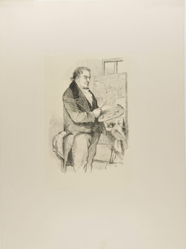 An Artist Painting a Picture