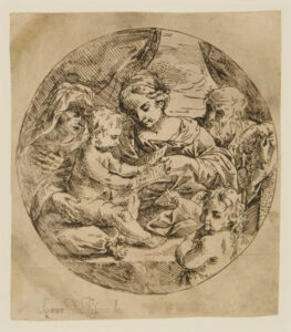 The Holy Family, with St. Elizabeth and St. John