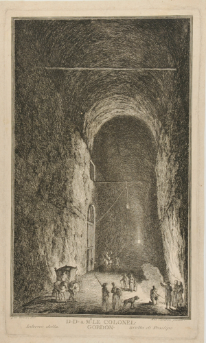 Interno della Grotta di Posilipo