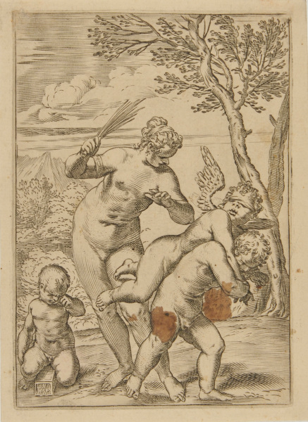 Venus Chastising Cupid