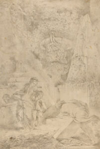 The Tomb Filled with Armor (Circe Seeking the Arms of Achilles?)