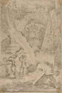 The Tomb Filled with Armor (Grace seeking the arms of Achilles?)