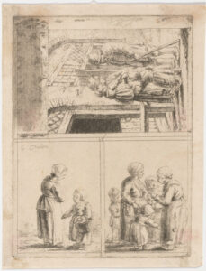 Sketch Plate: Three Scenes on One Plate