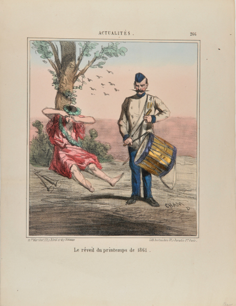 Le Reveil du Printemps de 1861 (No. 266 “Actualités”)
