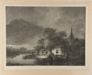 Landscape with Thunderstorm