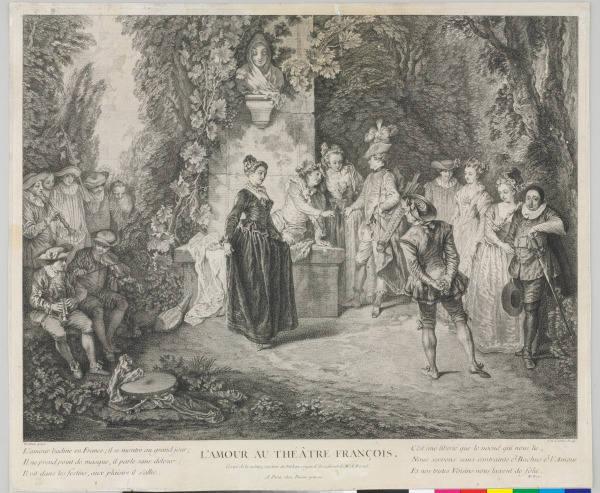 L’Amour au Théâtre François - Image 1