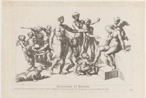 Alexandre Et Roxane (With Nude Figures)