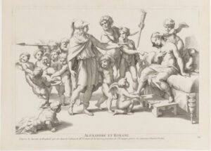 Alexandre Et Roxane (With Figures Clothed)
