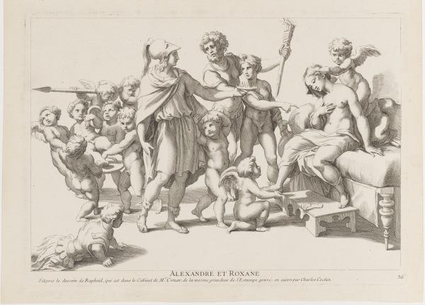 Alexandre Et Roxane (With Figures Clothed) - Image 3