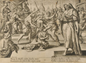 Primus hil Anistes sanguine fudit