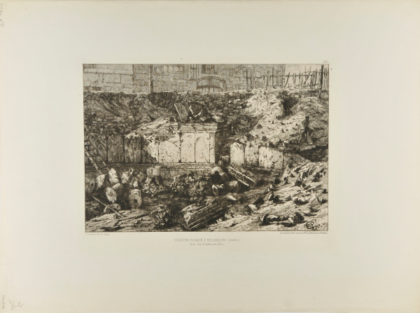 Théâtre Romaine à Besancon (Doubs)