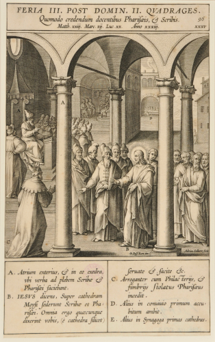 CHRIST'S SPEECH AGAINST SCRIBES AND PHARISEES