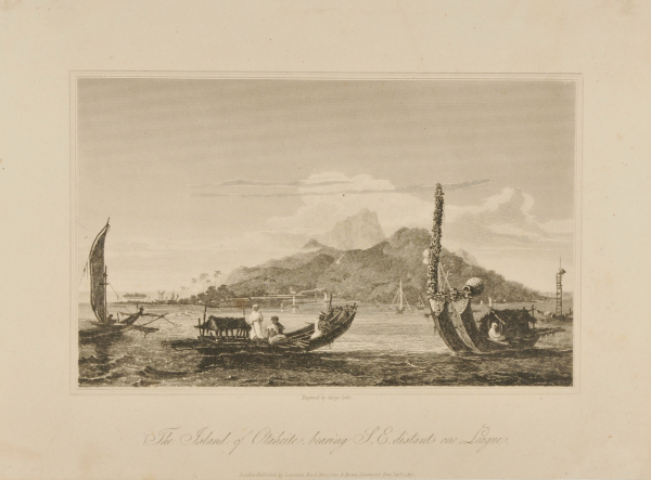 The Island of Otaheite, Bearing S. E. Distant One League