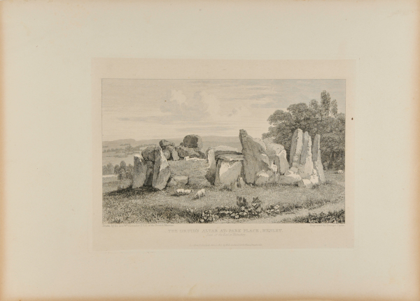 The Druid’s Altar at Park Place, Henley, Seat of the Earl of Malmsbury