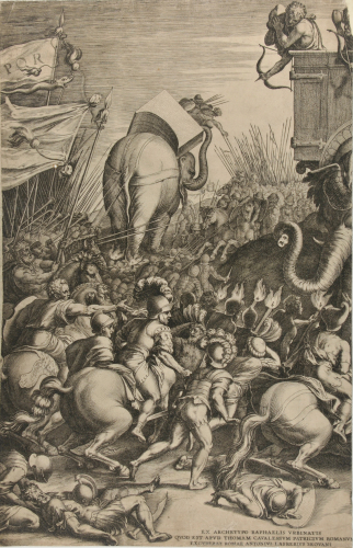 The Battle of the Romans against Pyrrhus