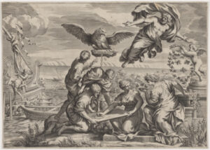 Geography Guiding the Needle of a Compass