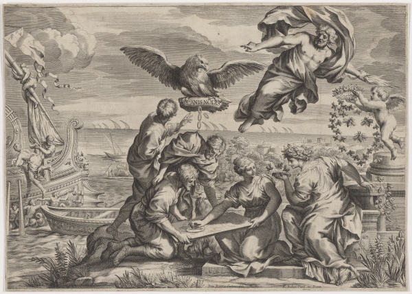 Geography Guiding the Needle of a Compass - Image 1