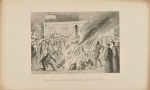 The Burning of Edward Underhill on the Tower Green