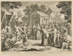 Tandis qu’a l’affut des combats . . . (On the lookout for battles…)