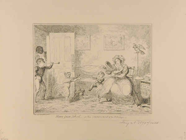 Home from School - or the Commencement of the Holidays