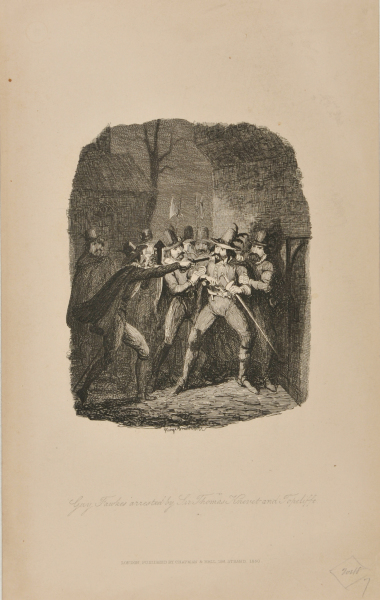 Guy Fawkes Arrested by Sir Thomas Knevet and Topcliffe