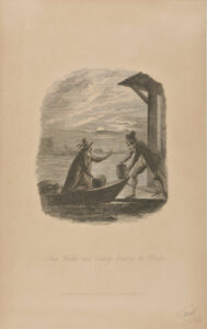 Guy Fawkes and Catesby Landing the Powder