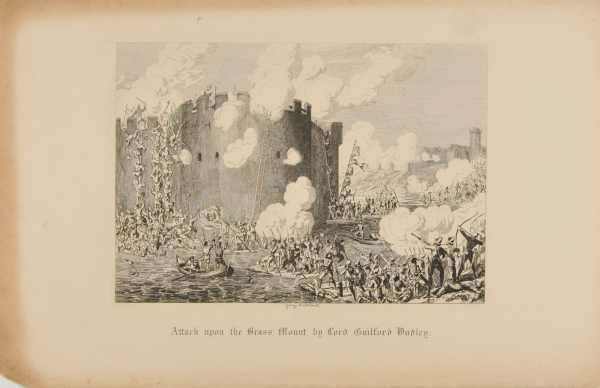 ATTACK UPON THE BRASS MOUNT BY LORD GUILFORD DUDLEY