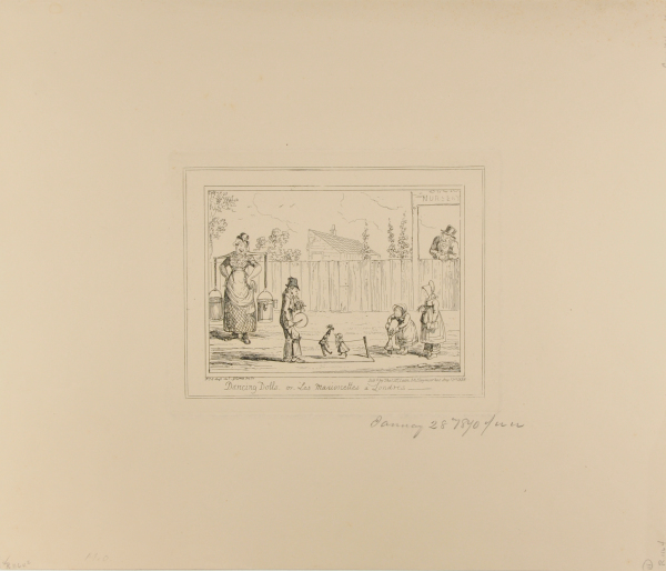 Dancing Dolls or Les Marienettes a Londres