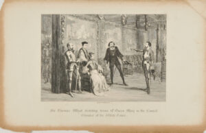 Sir Thomas Wyat Dictating Terms to Queen Mary in the Council Chamber of the White Tower