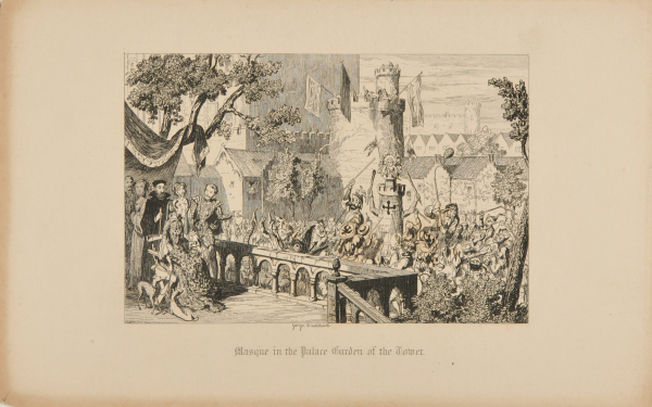 Masque in the Palace Garden of the Tower