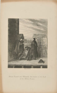 Simon Renard and Winwike the Warder on the Roof of the White Tower