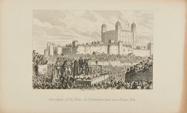 Execution of the Duke of Northumberland upon Tower Hill