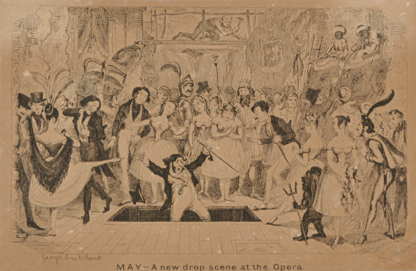 May - A New Drop Scene at the Opera