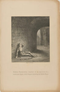Cuthbert Cholmondeley Surprised by the Appearance of a Mysterious Figure in the Dungeon Adjoining the Devilin Tower