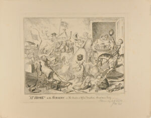 “At Home” in the Nursery, of The Masters & Misses Twoshoes Christmas Party