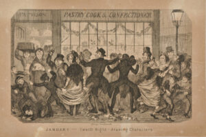 January – Twelth Night – Drawing Characters