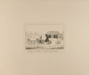 Traveling in France or Le depart de la Diligence