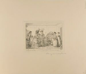 Le Retour de Paris or the Neice Presented to Her Relatives by Her French Governess