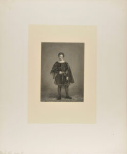 Edwin Forrest as Hamlet