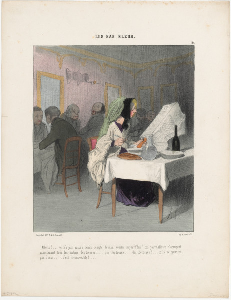 Allons!… on n’a pas encore rendu compte de mon roman aujourd’hui!… ces journalistes s’occupent maintenant tous les matins des Lièvres… des Perdreaux… des Bécasses!… et ils ne pensent pas à moi… c’est inconcevable!…